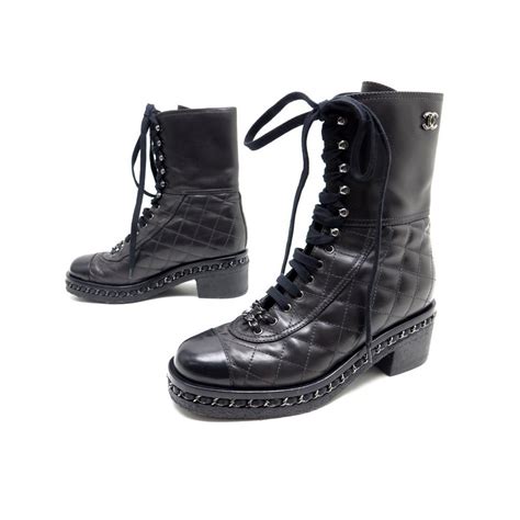 chanel ranger boots|Chanel winter shoes.